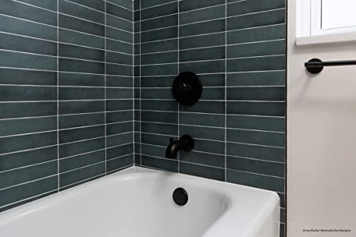 Bedrosians Makoto Matte Ceramic Tile 2.5" X 10", Arashi Blue (34-Pack, 5.38 Sf) #TOP4