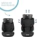 Maxi-Cosi Kore i-Size Kindersitz, 3,5–12 Jahre, 100–150 cm, ISOFIX Kindersitz, Verstellbare Höhe/Breite, Side Protection System Plus, Schnelles & Einfaches Anschnallen, Authentic Black
