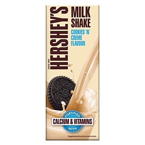 Hershey's Milkshake Cookies N Crème, 200ml (Pack of 10)-picture-25