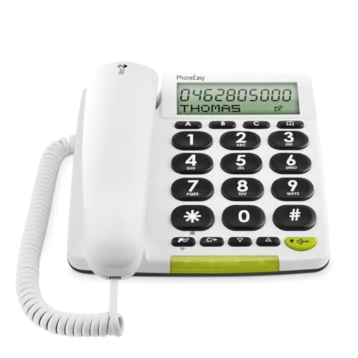 Doro PhoneEasy 312cs 5641 Telefon, Vit