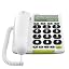 312 Big Button - White