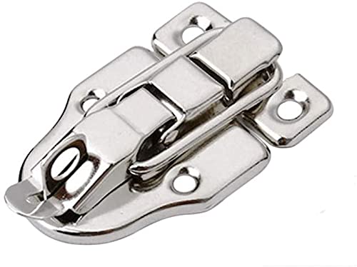 Bnafes 8Pack Metal Duckbilled Box Hasp Lock Toggle Latch Catch Decorative Hasp Box Trunk Latch Hasps For Jewelry Wooden Case Boxes With Mounting Screws #TOP2