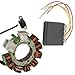Caltric Stator and Regulator Rectifier Compatible With Polaris Sportsman 500 1998 1999 2000 2001 Except HO models