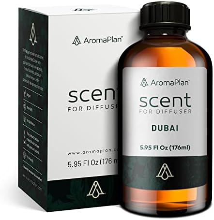 Hotel Scents Dubai 6 Fl Oz, Hotel Collection - Natural & Vegan Scents - Diffuser Oil Blends for Aromatherapy - USA Fragrance, 6 Fl Oz (176ml)