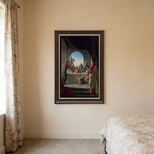 La Cène Peintures Décoration Murale Cadeau Baptême Communion Chrétienne - 3