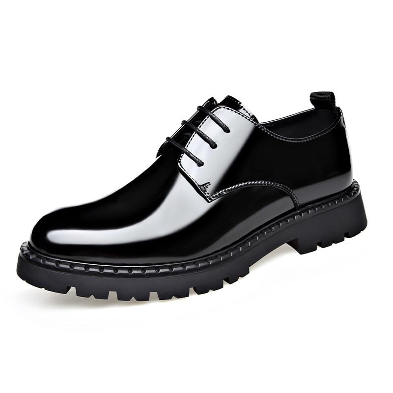 Dress Sneakers Men's Classic Oxfords Classic Lace-up Formal Oxford Shoes Genuine Leather Mens Red Dress Shoes All-Day Comfort