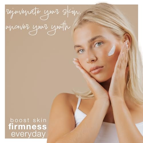 Hair Craft Co. Peptide Moisturizer 1.7oz - Daily Hydrating Face Cream for Dry Skin - Anti-Aging/Firming, Helps Reduce Wrinkle Appearance/Fine Lines – Lightweight, Non-Greasy Formula - 30 Day Supply