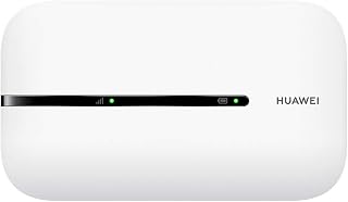 HUAWEI Mobile E5576-230, Download Speed 150 MBps, No Configuration Required, Portable Wi-Fi Enabled White