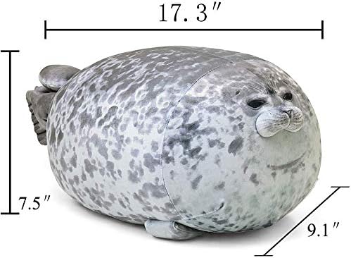ETAOLINE Chubby Blob Seal Pillow Cute Seal Plush Toy Stuffed Animals