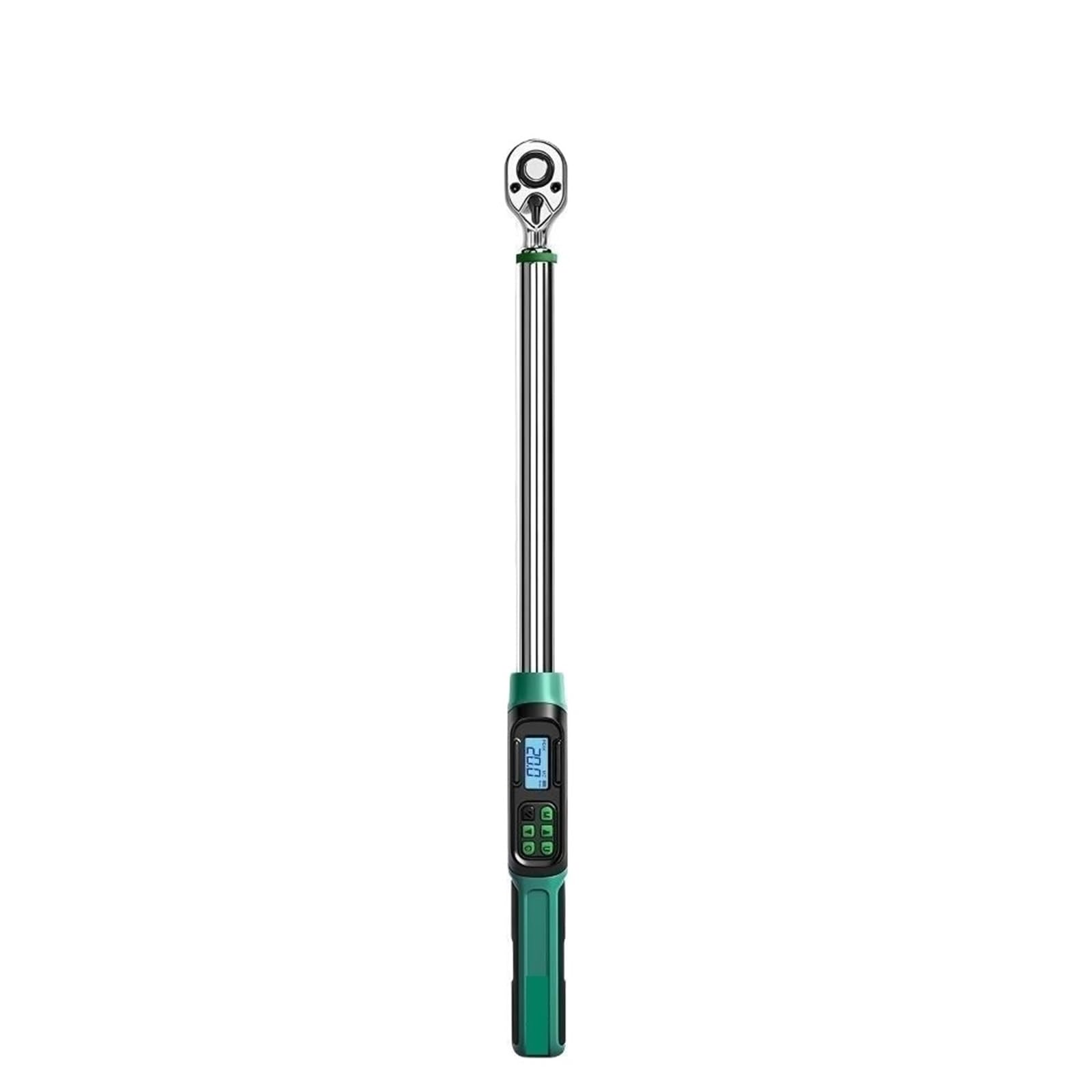 Olaqwenb 1 2 20-400N.m Torque Wrenches Digital Torque Wrench 1/4 3/8 1/2" Drive 0.6-400N.mdisplay Multiple Alert For Auto Motorcycle Precision Torque Wrench(1 2 20-400N.m)