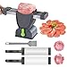 Affettatrice manuale per la casa, multifunzione in acciaio inox,...