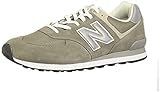 Schließung: kurz New Balance Herren 574 Core Shoes Sneaker, Grey, 43 EU