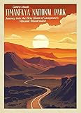 España, Parque Nacional Timanfaya | Póster | Arte de pared | Decoración del hogar |