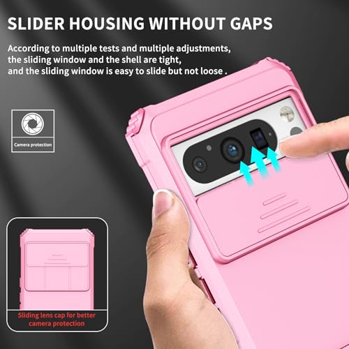 Coque Google Pixel 8 Pro Asuwish avec protège-caméra coulissant - 4