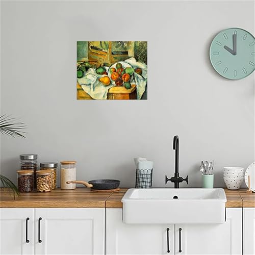 Tableau Cézanne Fruits sur table pour la décoration de votre salon