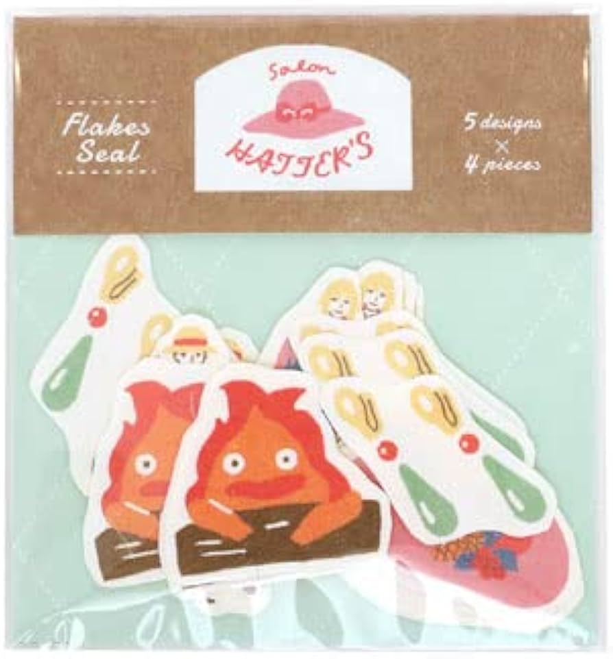 Amazon | おめかしシリーズ ハウルの動く城 フレークシール Salon