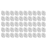 50x PerfectHD Kindersicherung für Steckdose - mit Drehmechanik - Kinderschutz Steckdosen Steckdosenschutz Steckdosensicherung Baby Kleinkind - 50 Stück