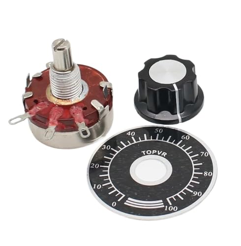 Potentiomètre 22K Ohm KLVN WTH118 2W 1A rotatif linéaire pour composants électroniques