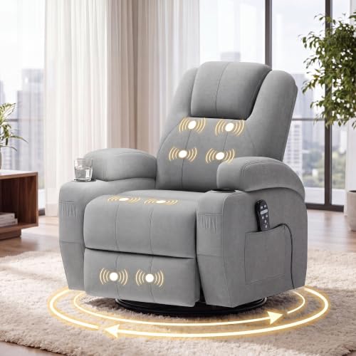 Sillón Plegable Textil Gris miniatura 7
