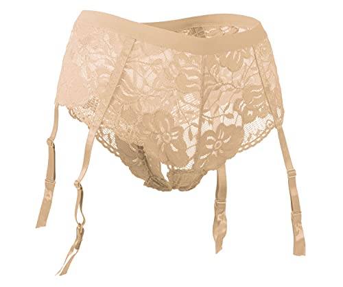 Fabio Farini verführerische Damen Strumpf-Halter Strapsgürtel Lingerie Lingerie in verschiedenen Designs und Farben Design 5 M Cover
