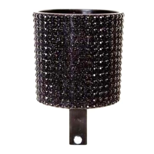 Cruiser Candy Bling Black Diamond Bicycle Drink Holder