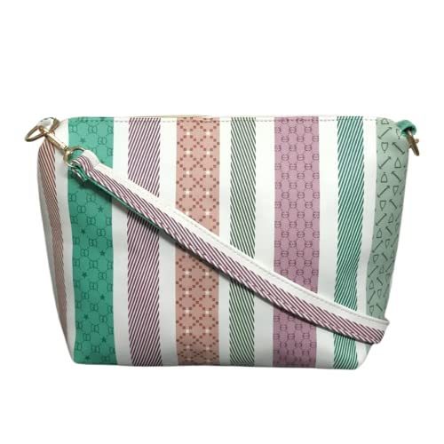 Image of GLOSSY Printed Design Women /Girl Sling Bag