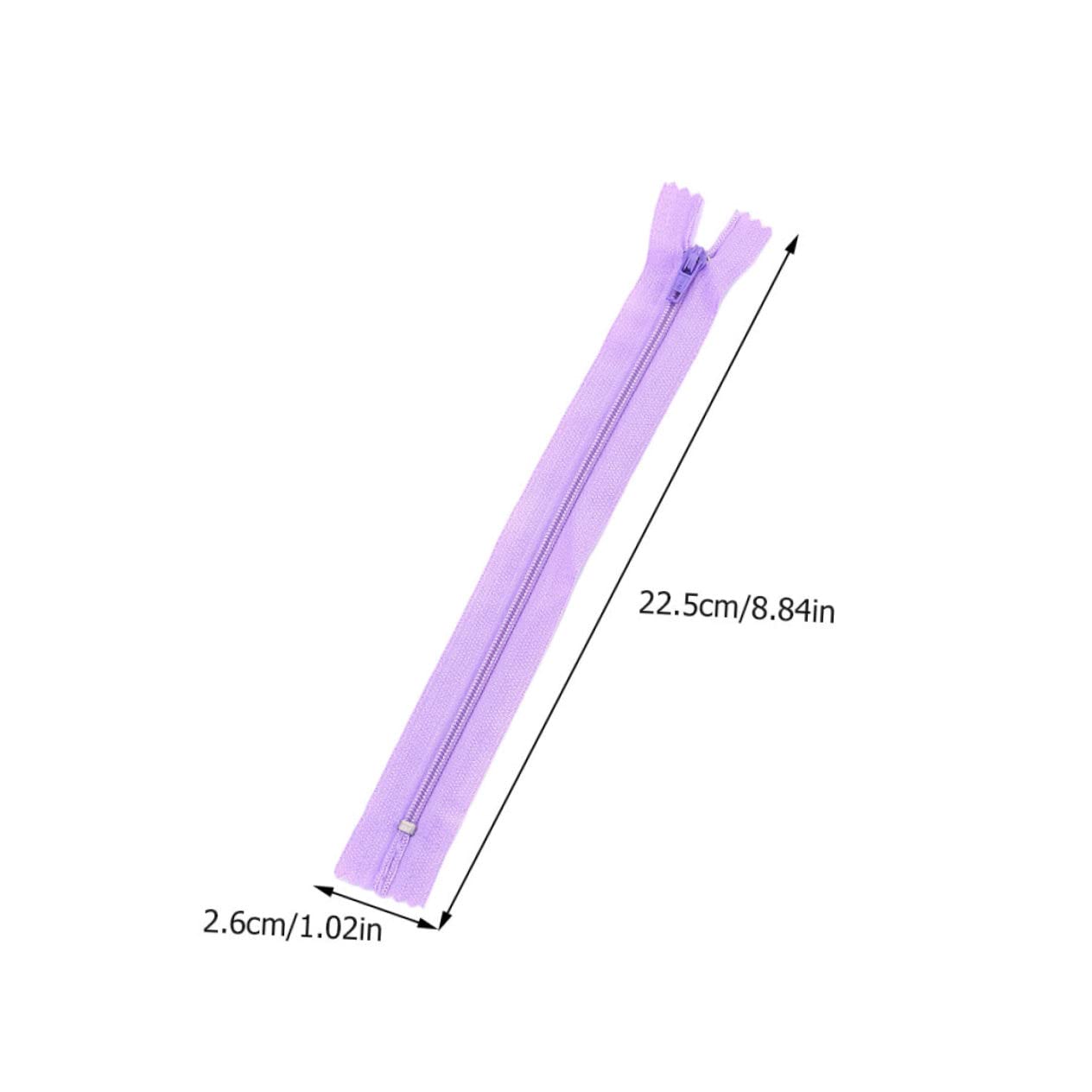 Artibetter 100pezzi Cerniere in Nylon Per Cucire Cerniere Spirale in Nylon Per Lavori Di Cucito Su Misura Colorate in Per Abbigliamento Valigie Borse e Stivali