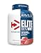 Dymatize Elite 100% Whey Protein Powder, 25g Protein, 5.5g BCAAs & 2.7g L-Leucine, Quick Absorbing & Fast Digesting for Optimal Muscle Recovery, Strawberry Blast, 5 Pound