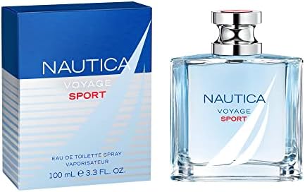 Nautica Voyage Sport Eau De Toilette Spray 3.4 Oz/ 100 Ml for Men, 23 Fl Oz, I0030560