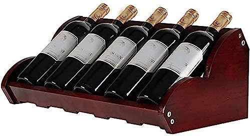 Étagère à vin rouge en bois massif pour célébrer l'amour du terroir et des traditions