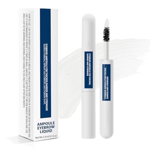 Serum Cejas Crecimiento y Densidad,Cuidado Intensivo para Cejas y Pestañas,Crece Pestañas,Serum de Pestañas,Renacimiento de las Cejas,Densas,Fórmula Concentrada y Suave 3.5ml