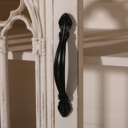 Maison Arts Accent Cabinet With 2 Doors, Decorative Storage Cabinet With Hollow Church Window Farmhouse Distressed Display Cabinet Kitchen Sideboard Buffet Cabinet For Entryway Living Room Bedroom #TOP5