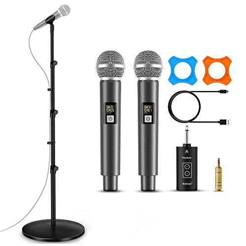 Bietrun Wireless Microphone Wxm31 With Mic Stand #TOP4