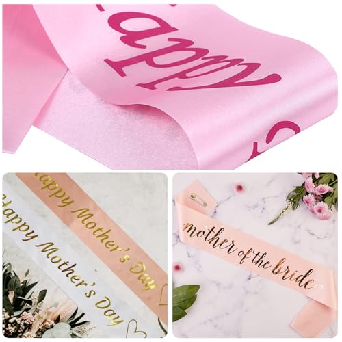 Custom Sash Personalized Sash with Text Icon Customize Graduation Wedding Birthday Party Sashes for Men Women4