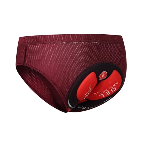 Calzas Ciclismo Hombre Gel 3D Padded Roja EU 2XL miniatura 1