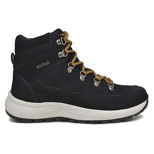 Macboot Sabine 04 Bota de Trilha, Unissex Adulto, Preto,