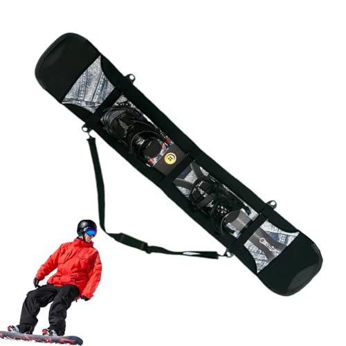 Housse de ski souple pour rangement extérieur et voyage de snowboard portable