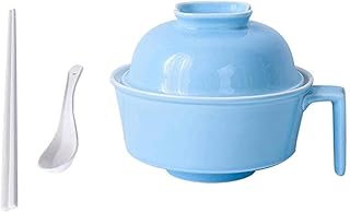 Miski na zupę łyżka ceramiczna pałeczki piekarnik mikrofalowa bezpieczna kuchenka mikrofalowa dla akademika biurowego makaron błyskawiczny