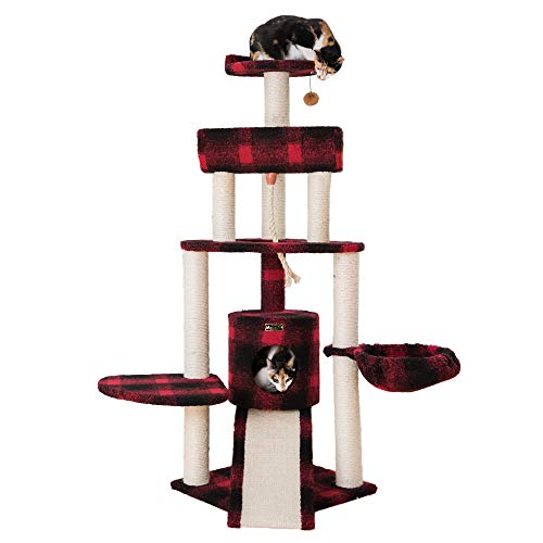 Armarkat B5806 árbol para gatos madera con múltiples funciones miniatura 3