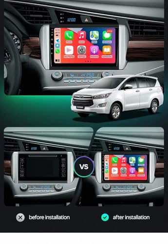 Autoradio touchscreen con manos libres Bluetooth y Mirror Link para Toyota Innova 2 2