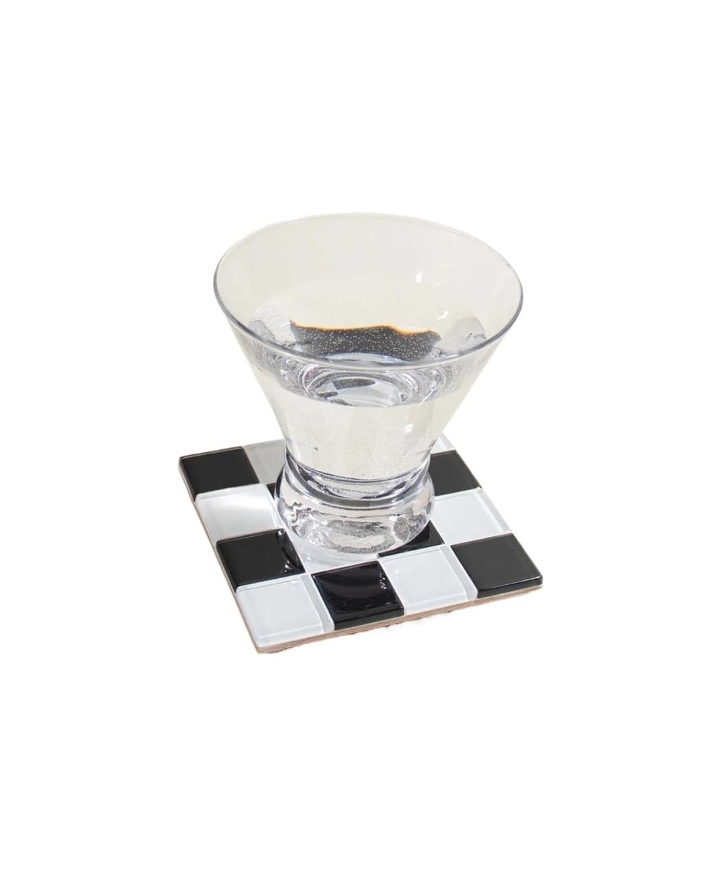 Coaster 2pcs Mosaic Coaster Vibrant Tile Beverage Coasters With Intricate Patterns For Home Decor Without Cup(Color4)