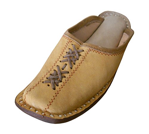 Chaussures pantoufle cuir homme indien ethnique traditionnelle chausson été
