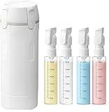 【Rechargeable et Très Facile à Utiliser】 Ces flacons de voyage disposent d’un corps transparent avec graduations, permettant de remplir et d’identifier le contenu rapidement et facilement. Réutilisables, pratiques et toujours prêts à l’emploi, ils offrent une commodité maximale pour vos déplacements.