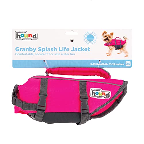 Outward Hound Granby Splash Pink Dog Life Jacket, Xs #TOP1
