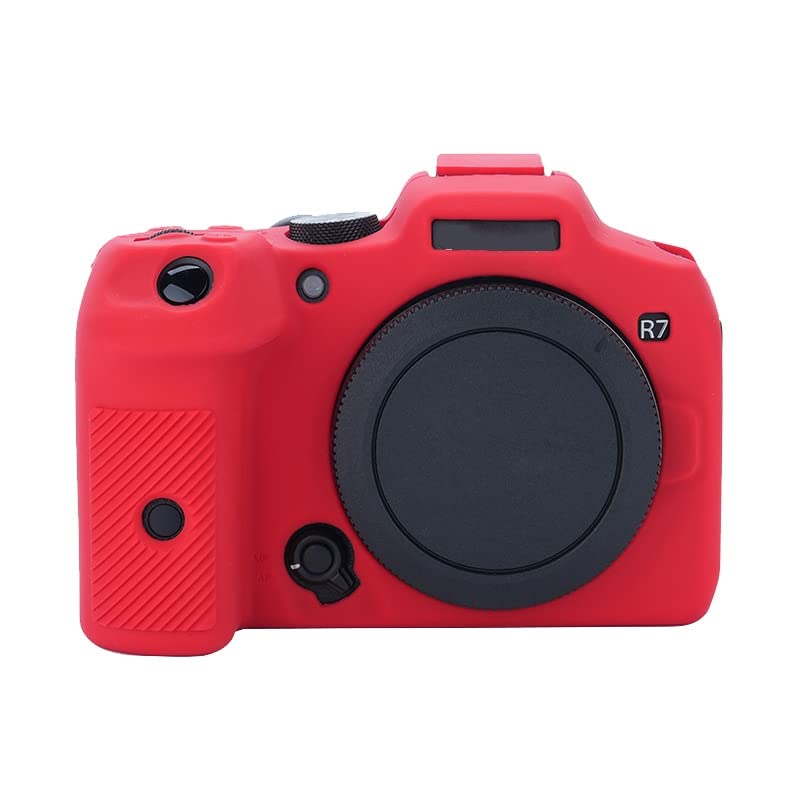 Havilah for Canon EOS R7 Soft Silicone Protective Camera Case (Red)