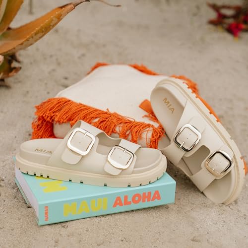 Image of MIA Women's Gen Double Buckle Slide Sandals