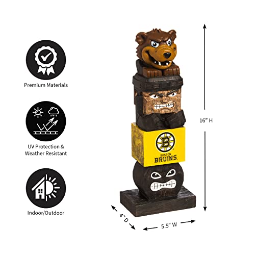 Team Sports America Evergreen Nhl Boston Bruins Tiki Totem #TOP2