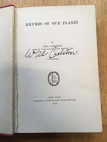 Rhymes of Our Planet B00085OSMI Book Cover