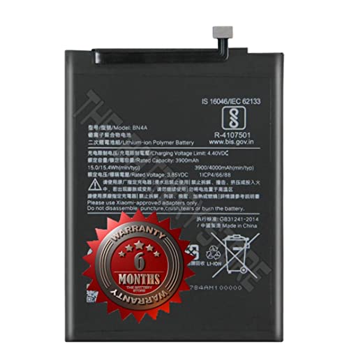 Image of The Battery Store Original Battery Bn4A High Capacity Battery Backup. Carefully Check Your Phone Model And Purchase.(For Mi Bn4A)