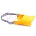 Prime Anti Bite Dog Muzzle for Extra Small Dog Anti-bite and Anti-Called Duck Bill Muzzle(Yellow S)